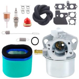 jinerdony am134697 carburetor with air filter spring kit suitable for john deere ja60 ja62 ja65 js40 js45 js60 js61 toro 20011 20027 20038 20039 20794 20796 am130382 790120 walk behind lawn mower