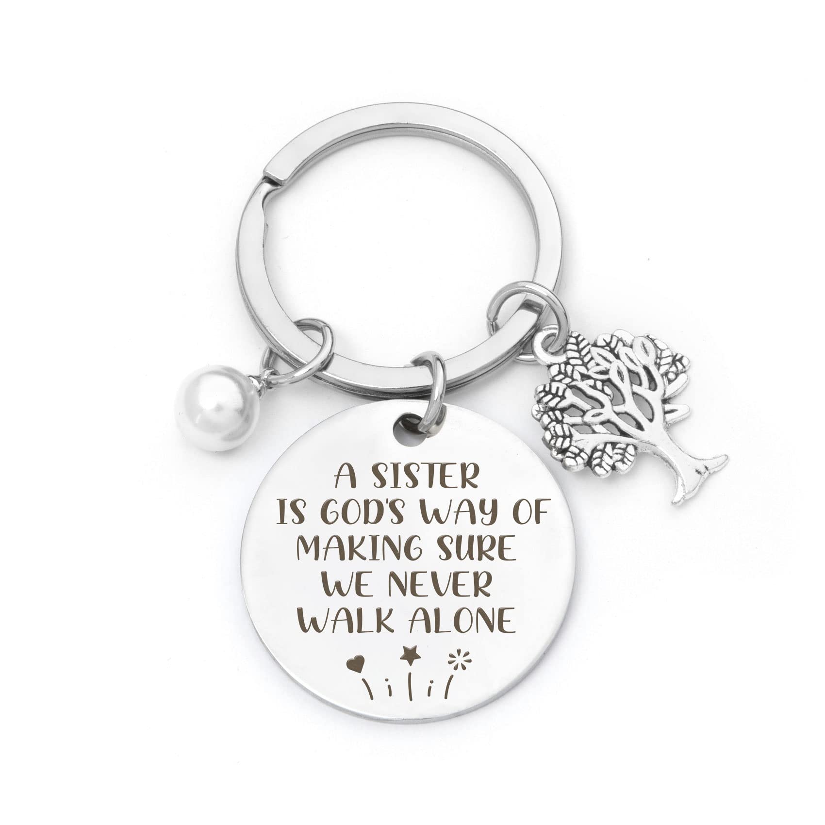 Sister Gifts from Sisters, Sister Keychain, Friend Gifts for Women, Birthday Gifts for Women Friendship, Bff Gifts, Bestie Gifts, Friendship Gifts for Women Valentine's Day Gifts Christmas Gifts