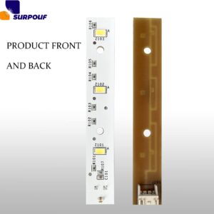 SURPOUF WR55X26671 Light Board LED Fits for GE Refrigerators Replace 4468532 AP6035586 PS11767930 EAP11767930