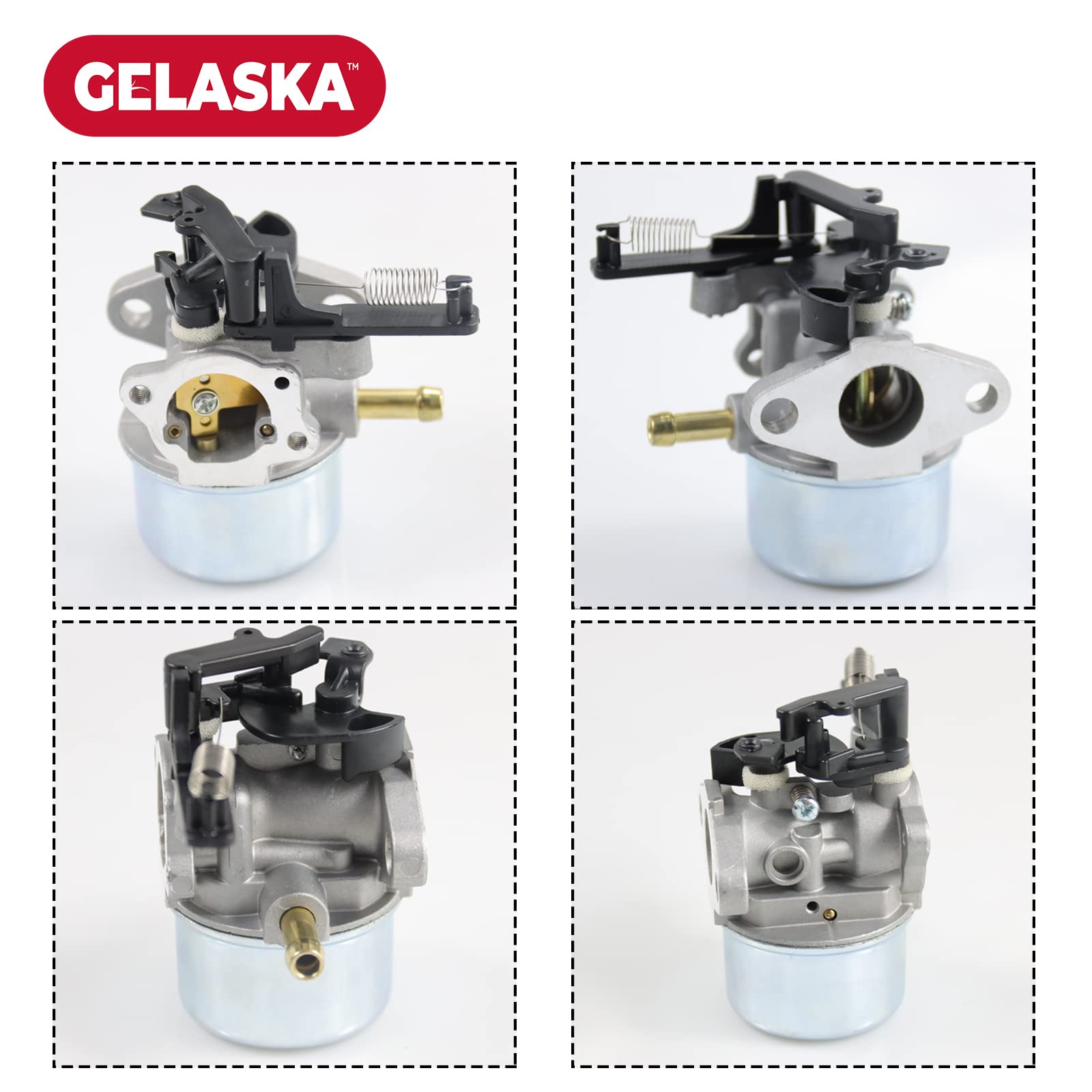 GELASKA 591137 Carburetor with 795066 Replaces for 591137, 590948 Carburetor for 2700-3000psi Pressure Washer and CC999ES, SC500E, SC500EZ, 775EX, 875EXI Mowers Series 190cc Engine