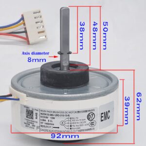 Air Conditioner Indoor Motor WZDK13-38G-1(RD-310-13-8) 13W DC Brushless Fan Motor for Home