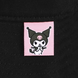 Bioworld My Melody Kuromi Inspired Black Unisex Bucket Hat with Ears