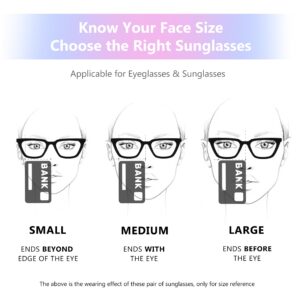 JOOX Narrow Trendy Square Cat Eye Sunglasses for Women, Small Frame with Polarized UV400 Protection Lenses