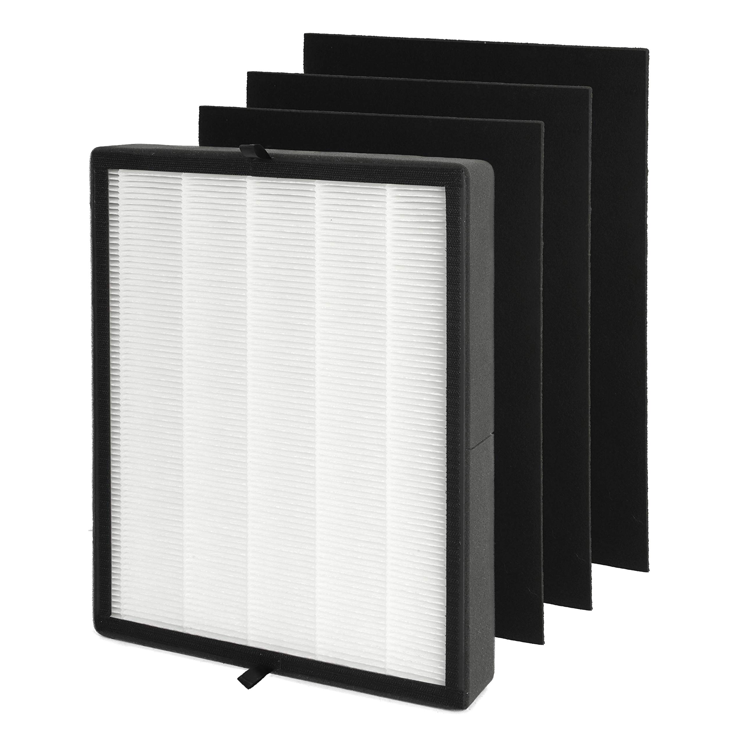 Flintar True HEPA Replacement Filter, Made in TAIWAN, Compatible with Alen BreatheSmart Flex and 45i Air Purifier, H13 Grade True HEPA, Plus 3 Extra Pre-Filters, Part # B4-Fresh (1-Pack)