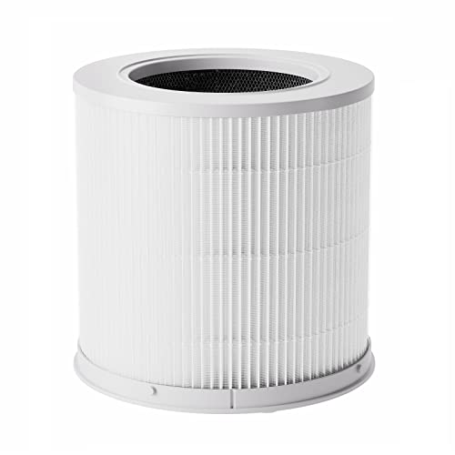 Xiaomi 4 Compact Filter Replacement for Air Purifier, 3-In-1 True HEPA H13, 6-12 Months Life, High-Efficiency Activiated Carbon for Home Bedroom Pets Dust Allerigies