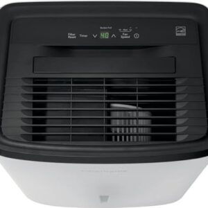 Frigidaire 35 Pint Dehumidifier, 3,000 Square Foot Coverage, 1.7 Gallon Bucket Capacity, Continuous Drain Option