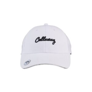 Callaway Golf Women's Stitch Magnet Collection Headwear (White/Black)