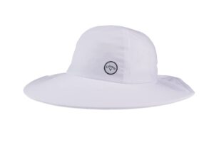 callaway golf 2023 ladies high tail sun hat (white)