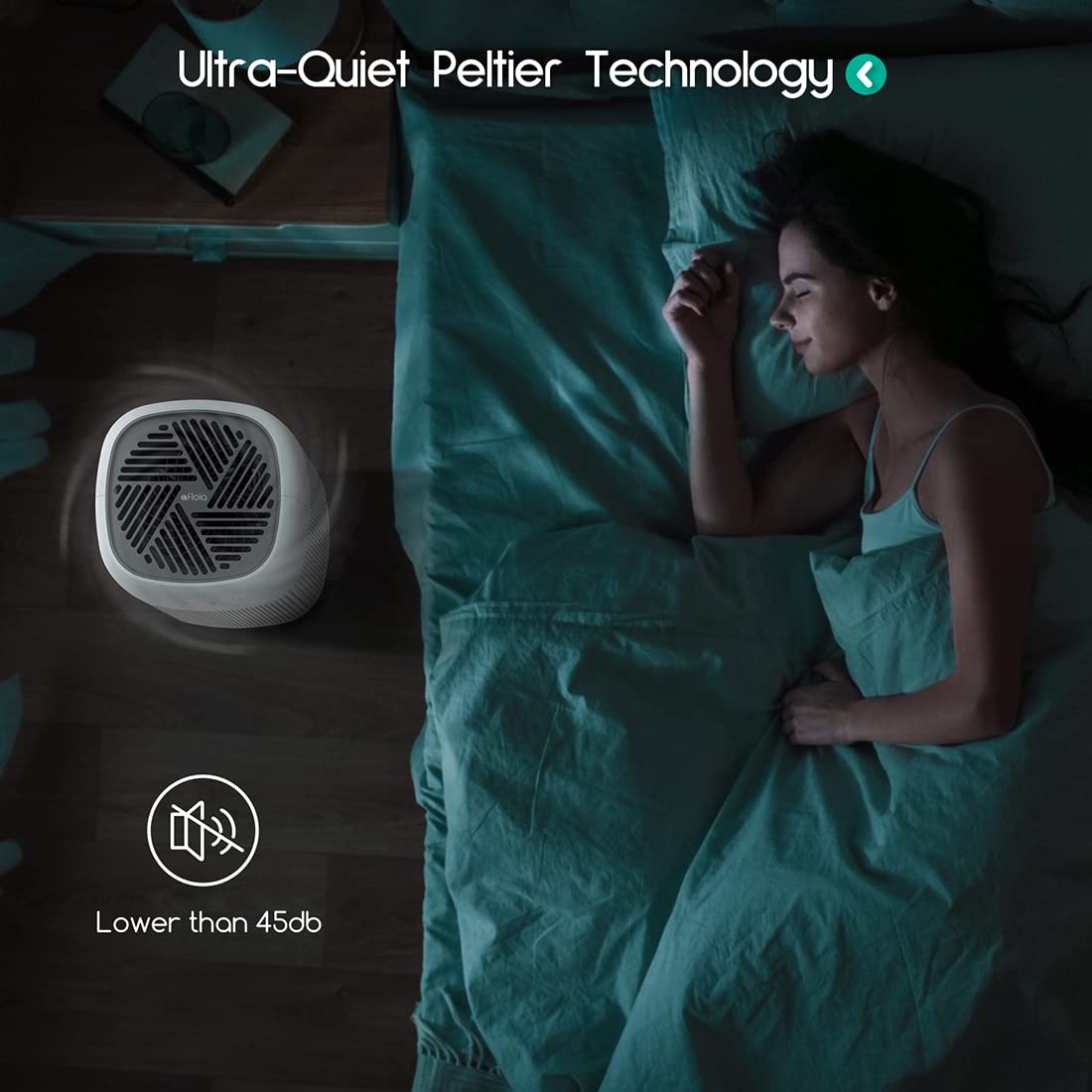 Air Purifier and Dehumidifier 2 in 1, Afloia Air Purifier Q10 Filter Replacement