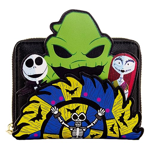 Loungefly Disney The Nightmare Before Christmas 30th Anniversary - Oogie Boogie Wallet, Amazon Exclusive