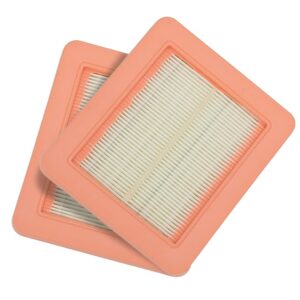 hipa 17211-z8b-901 air filter for honda hrr2169vka harmony ii hrr216 hrr216vka hrr216pka hrr2169pka gcv160lao gcv190la walk-behind lawn mower (2 pack)