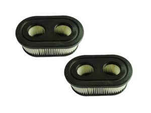 air filter 2pcs for bs lawnmower 550e 550ex 625ex 725exi series engines replaces b&s 798452 593260 5432 (pack of 2)