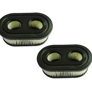 Air Filter 2pcs For BS lawnmower 550e 550ex 625ex 725exi series engines Replaces B&S 798452 593260 5432 (Pack of 2)