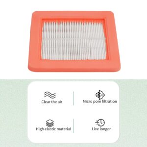 JICHEKU 17211-ZL8-003 17211-ZL8-023 Air Filter Compatible with Honda GC135 GC160 GC160A GC160LA GCV160LA1 GC160LE GC190 GX100RT GX100UGX100UT GXR120RT