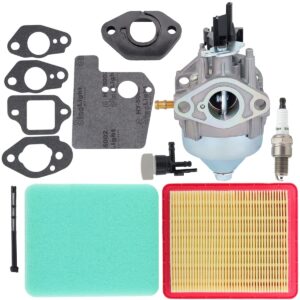 Hipa 16100-Z8B-901 BB76A A Auto Choke Carburetor 17211-ZL8-023 Air Filter for Honda GCV160 GCV160LAO S3B NH1 GCV160LA0 S3LB HRR2169VKA HRR216K9VKAA HRR216K10VKAA 7021P HU700F TB240 TB130