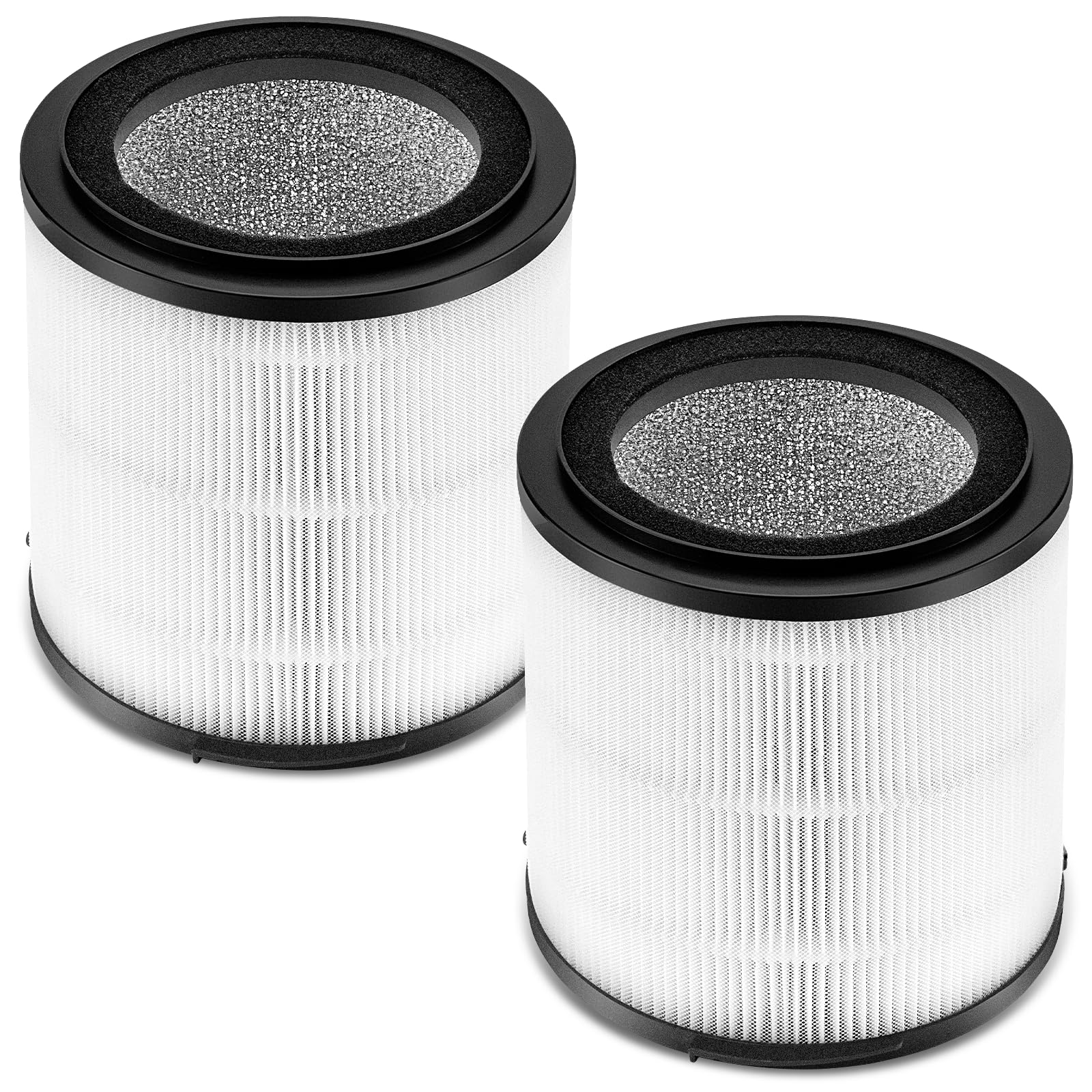 KJ150F-C02 Replacement Filter for Silveronyx Air Purifier 5 Speed H13 True HEPA Activated Carbon Filter, 2 Pack