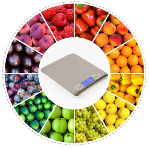 WIWUE GUO Food Scale, Kitchen Scale, Gram Scale, Digital Food Scale, Weight Scale, Digital Scale, Coffee Scale, Scales Digital Weight Grams, Digital Kitchen Scale, Kitchen Small Appliances