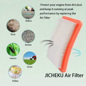 JICHEKU 17211-ZL8-003 17211-ZL8-023 Air Filter Compatible with Honda GC135 GC160 GC160A GC160LA GCV160LA1 GC160LE GC190 GX100RT GX100UGX100UT GXR120RT