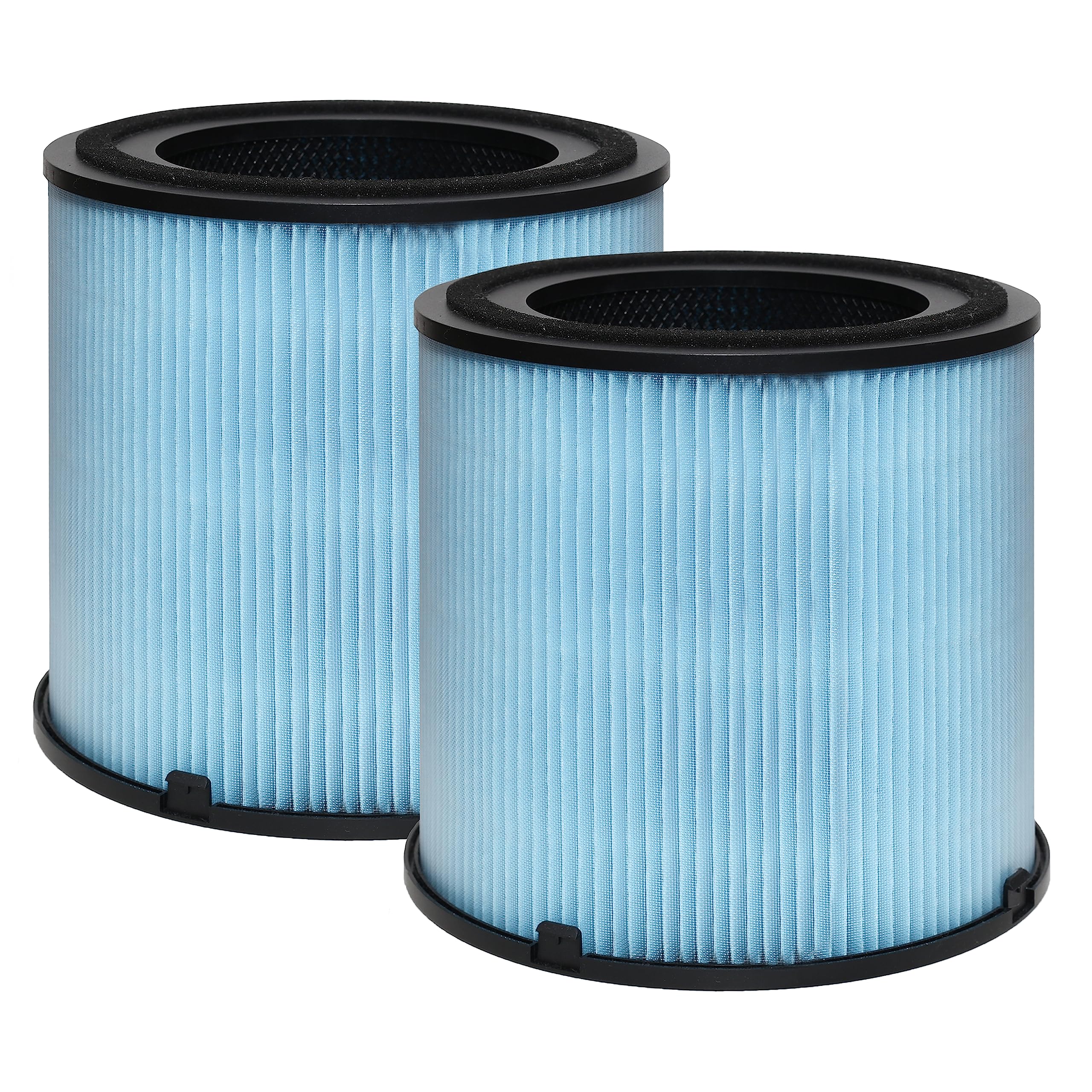 Air Purifier AP1001 Replacement Filter, Compatible with AIRTOK AP1001 Air Purifier, Part # AP1001-RF, 5-Layer Purification System, H13 True HEPA Filter, 2-Pack