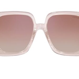 Gucci GG1314S 005 Beige/Brown Mirrored Oversized Square Women's 55mm Sunglasses