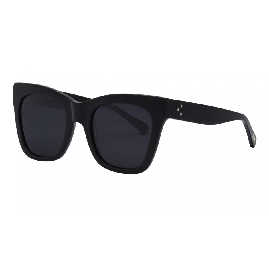 I-SEA Women's Sunglasses - Billie (BLACK/SMOKE POLARIZED)