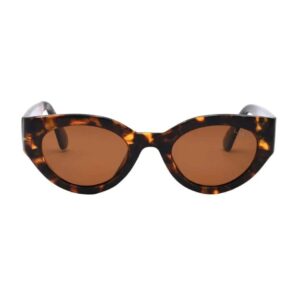 I-SEA Women's Ashbury Sky Polarized Sunglasses - Womens Sunglasses with Scratch-Resistant & Hydrophobic-Coated Lens, Trendy Sunglasses with Polycarbonate Frame - Tortoise Frame, Brown Polarized Lens