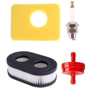 air filter spark plug replacement for husqvarna hu625awd (22") 150cc lawn mower w/ b&s engin