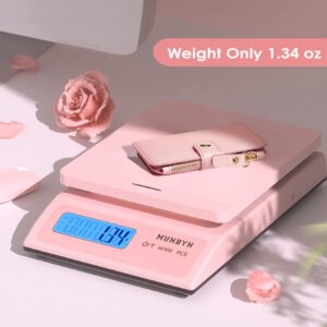 Keychain wallet with ID Window, Credit Card Holder with Zipper Card Wallet Women with Gift Box Packing(Light Pink)