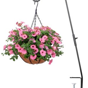 BOLITE Deck Hook, 28 Inch Bird Feeder Hanger for Hummingbird Feeders, Planters, Lanterns, Wind Chimes, Holiday Decorations and More, Heavy Duty