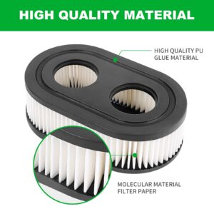 Lawn Mower Replacement Parts ,593260 Lawn Mower Air Filter,Air Cleaner Cartridge Filter, Replace for 4247 5432 5432k 09P00 09P702 550E 500EX 550EX 625 575EX Series Engine