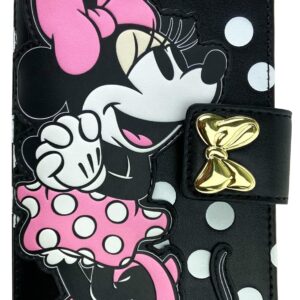 Loungefly Disney Minnie Mouse Faux Leather Wallet Snap Flap Clutch