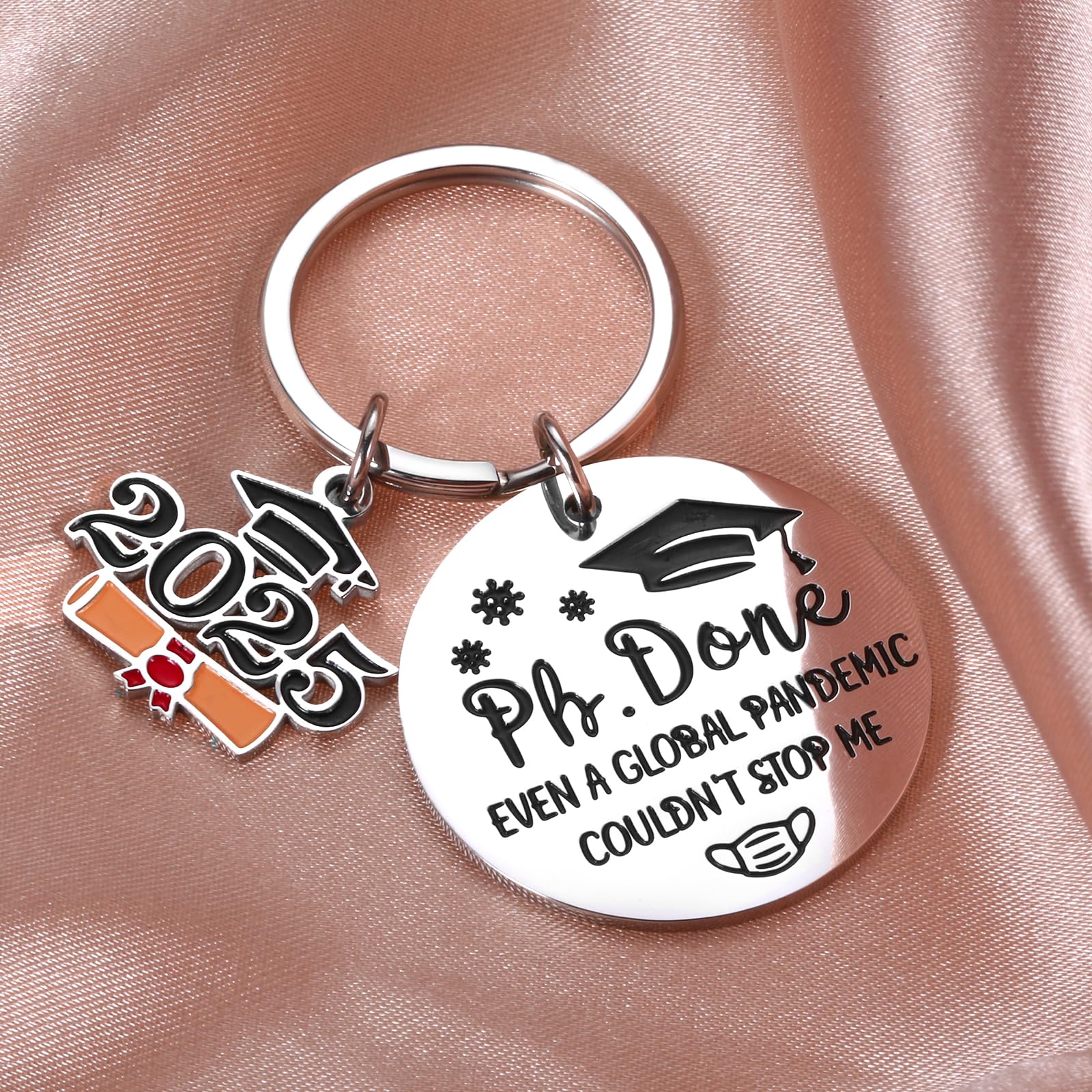 PhD Gifts for Women Graduation Keychain Gifts for Him Her PhD Graduation Gifts for Senior Graduate Student Funny Graduation Gifts for Women Men Son Daughter Doctor of Philosophy Nursing Grad Gift