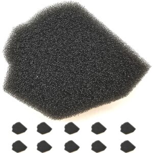 wfcyq 02500 air filter for homelite xl, super 2, 180, 192, 200 d-02500 fits models after serial number hm2350001 (10-pack)