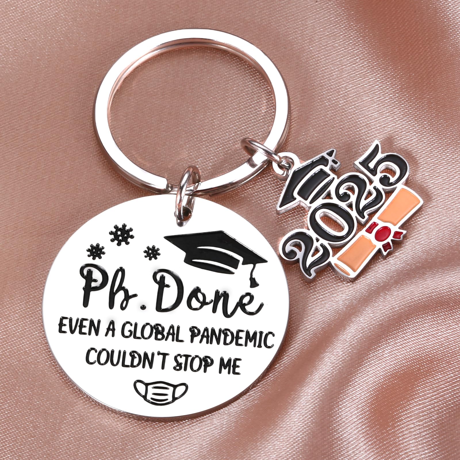 PhD Gifts for Women Graduation Keychain Gifts for Him Her PhD Graduation Gifts for Senior Graduate Student Funny Graduation Gifts for Women Men Son Daughter Doctor of Philosophy Nursing Grad Gift