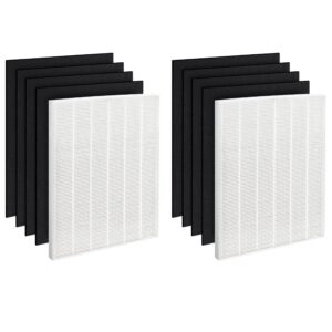 fette filter - d360 premium true hepa h13 replacement filter d3 compatible with winix d360 air purifier part number 1712-0101-02, 1712010102 qty 2 true hepa and 8 activated carbon filter