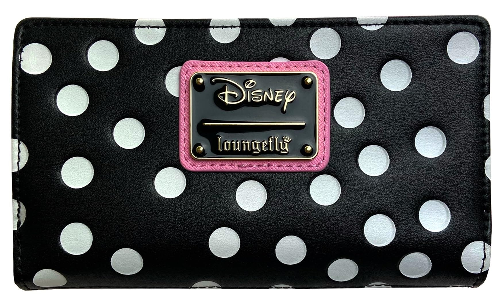 Loungefly Disney Minnie Mouse Faux Leather Wallet Snap Flap Clutch