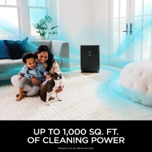 Shark HE402AMZ Air Purifier 4 True HEPA with Microban Protection, Advanced Odor Lock, 4 Fan, Grey (Renewed)