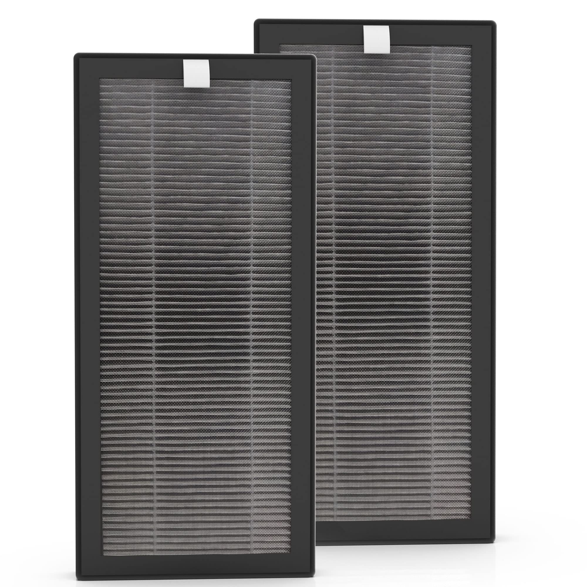 Vegebe 2-Pack KJ70F / KJ70F-117 Replacement Filter, Compatible with Keylitos KJ70F / KJ70F-117 up to 560ft² Air Purifier, 3-in-1 H13 True HEPA