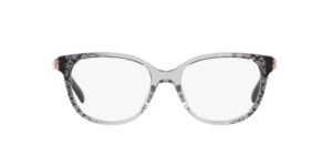 coach hc6194u universal fit prescription eyewear frames, grey gradient signature c/demo lens, 52 mm