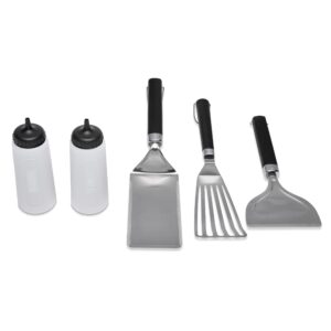 weber griddle essential 5 piece tool set