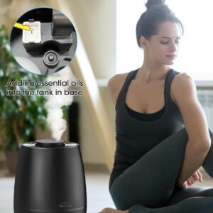 Humidifiers for Bedroom Large Room, Humidifier for Plants, Quiet Top Fill Ultrasonic, Cool Mist Air Humidifier for Baby, Home, Office, Nursery(0.79Gal/3L)