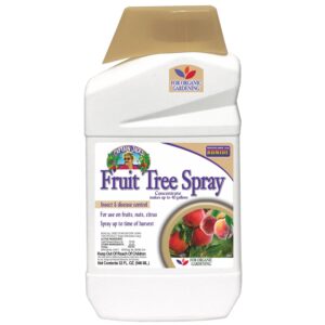 bonide captain jack's fruit tree spray, 32 oz concentrate, insect & disease control spray for organic gardening