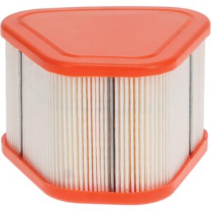 stens 100-904 air filter compatible with/replacement for briggs & stratton 115p02, 115p05, 123p02, 123p07123p0b, 123p32, 125902 engines 595853, 597265 2 3/8" height, 3 3/8" length, 3 1/2" width