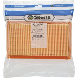 Stens 100-916 Air Filter Compatible with/Replacement for Generac 0062440 Home Stand-by air Cooled generators 0J8478S 1 3/8" Height, 9 1/4" Length, 5 1/2" Width