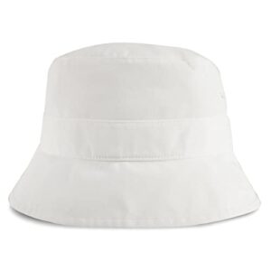 Reebok Standard Utility Bucket Hat for Men and Women (One Size Fits Most), Classic-White