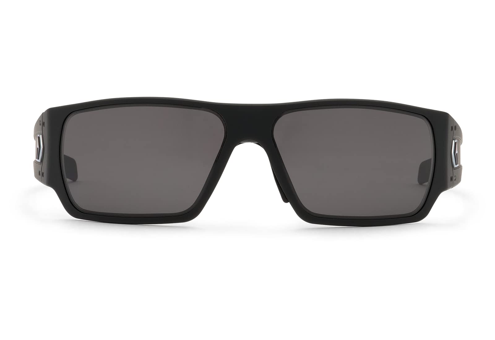 Gatorz Eyewear Specter Sunglasses - Black Aluminum Frame with Black Logo Smoked Lens