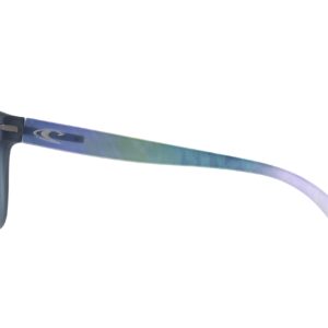 O'NEILL 9014 2.0 Women's Polarized Sunglasses, Matte Blue Crystal/Tie Dye, 55 mm