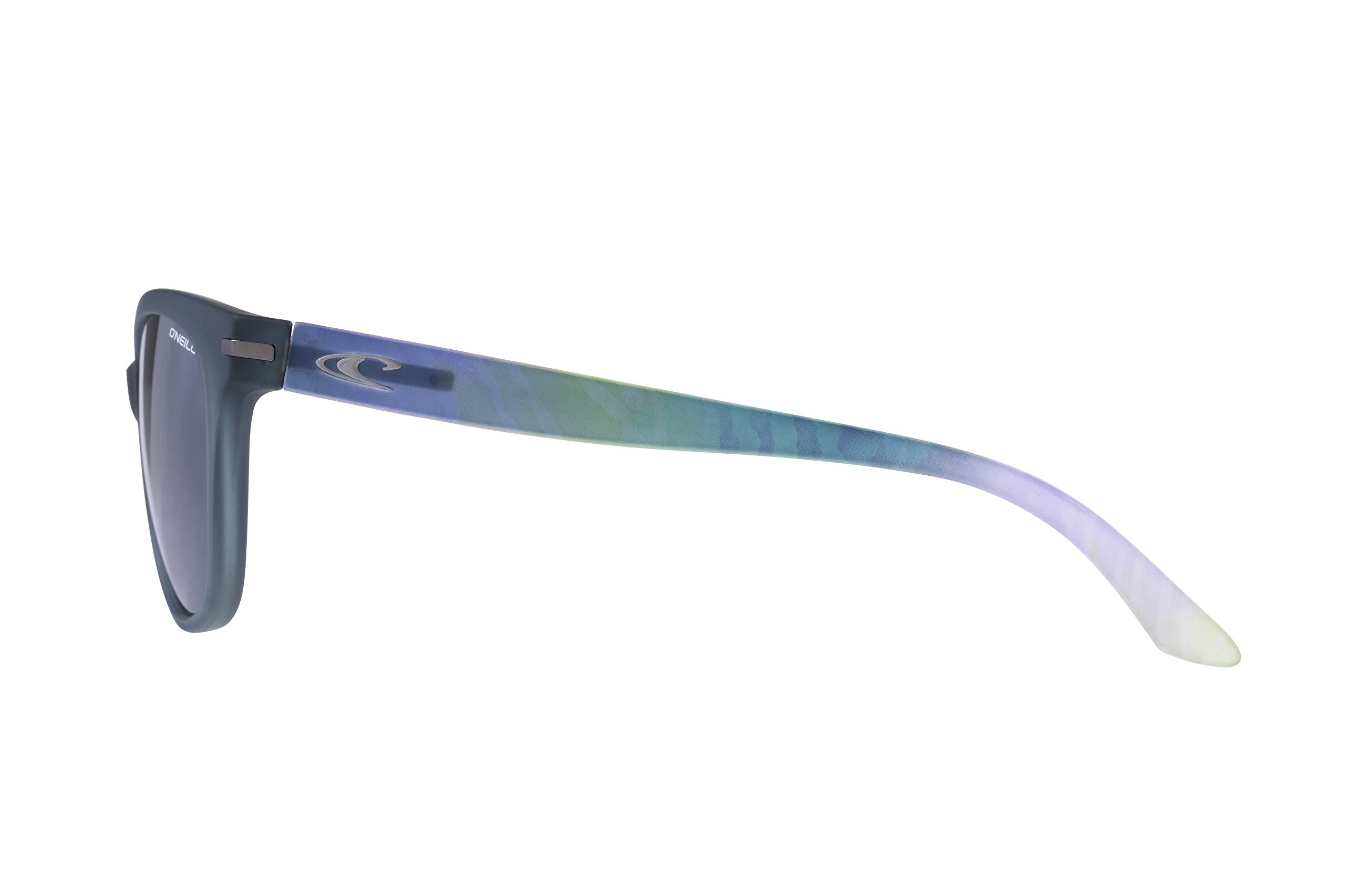 O'NEILL 9014 2.0 Women's Polarized Sunglasses, Matte Blue Crystal/Tie Dye, 55 mm