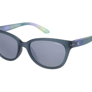 O'NEILL 9014 2.0 Women's Polarized Sunglasses, Matte Blue Crystal/Tie Dye, 55 mm