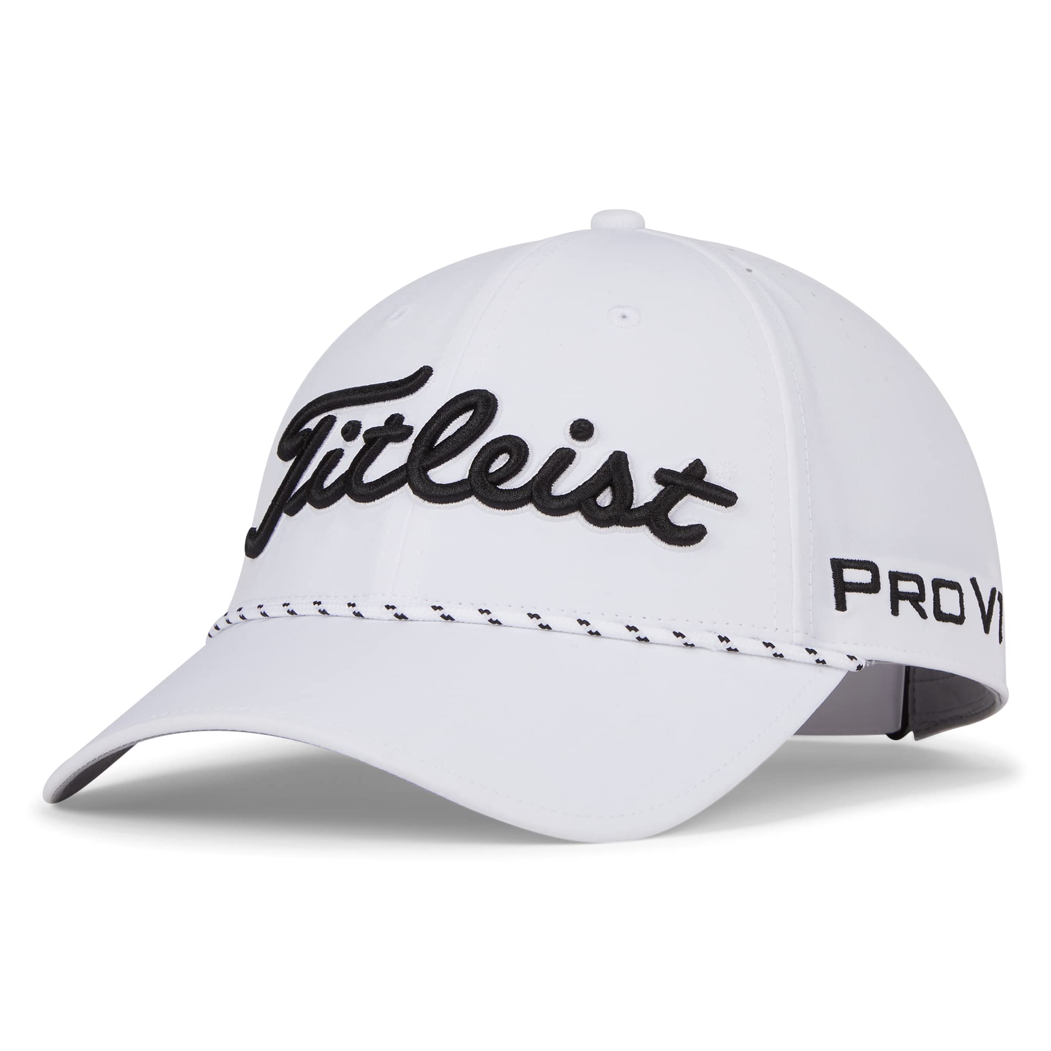 Titleist Womens Tour Breezer Golf Hat Baseball Cap, White/Black